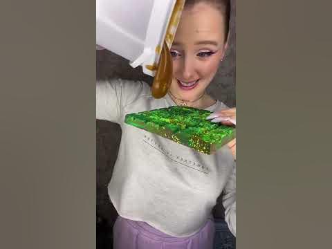 Зелёный шоколад 🍫💚🤪#слипнеца - YouTube