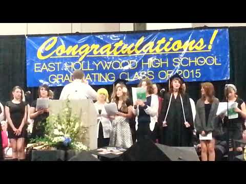 East Hollywood High School  graduation 2015