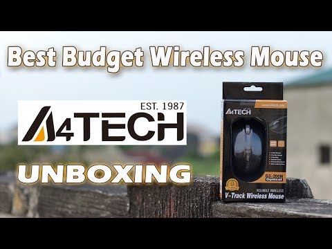 UNBOXING A4Tech G3-200N Wireless Mouse (Budget Wireless Mouse)