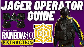 JAGER Full Operator Guide - Rainbow Six Extraction - Loadouts, Tips, Tricks, and More!