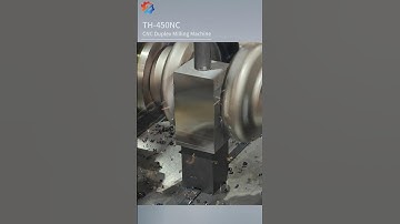 CNC Duplex Milling Machine TH-450NC for Batch Processing of Small Workpieces #GooDa #mold #machinery
