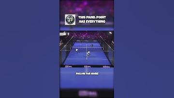This padel point has everything