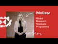 Life on the HSBC Global Research programme - Melissa