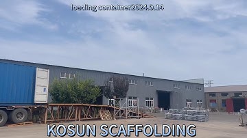 2025.3.7 LOADING CONTAINER-STEEL PROP Kosun Scaffolding