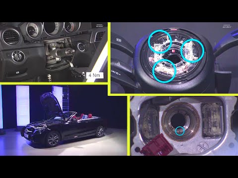 Mercedes-Benz - How to check the steering column and correcting it if necessary