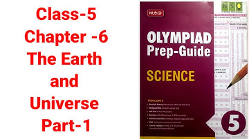 Class-5 Science Olympiad prep guide ch-6 The earth and universe #nso # #Nsoolympiad#matholympiad