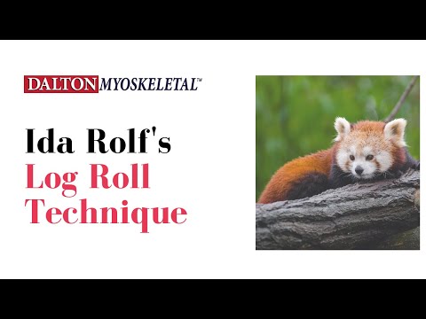 Ida Rolf's Log Roll Technique with Erik Dalton