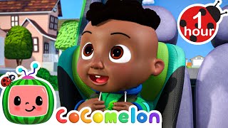 Car Seat Song | Cocomelon | 🔤 Moonbug Subtitles 🔤 | Learning Videos
