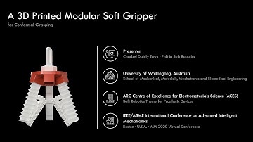 Conference Presentation | A 3D Printed Modular Soft Gripper for Conformal Grasping
