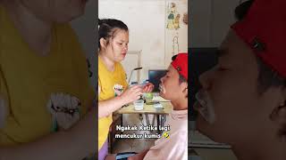 ngakak ketika mencukur kumis 🤣 #komedi #lucu #ceritapendek #profmen14