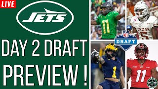 New York Jets 2024 NFL Draft Day 2 PREVIEW 🔥 ✈️ 🏈