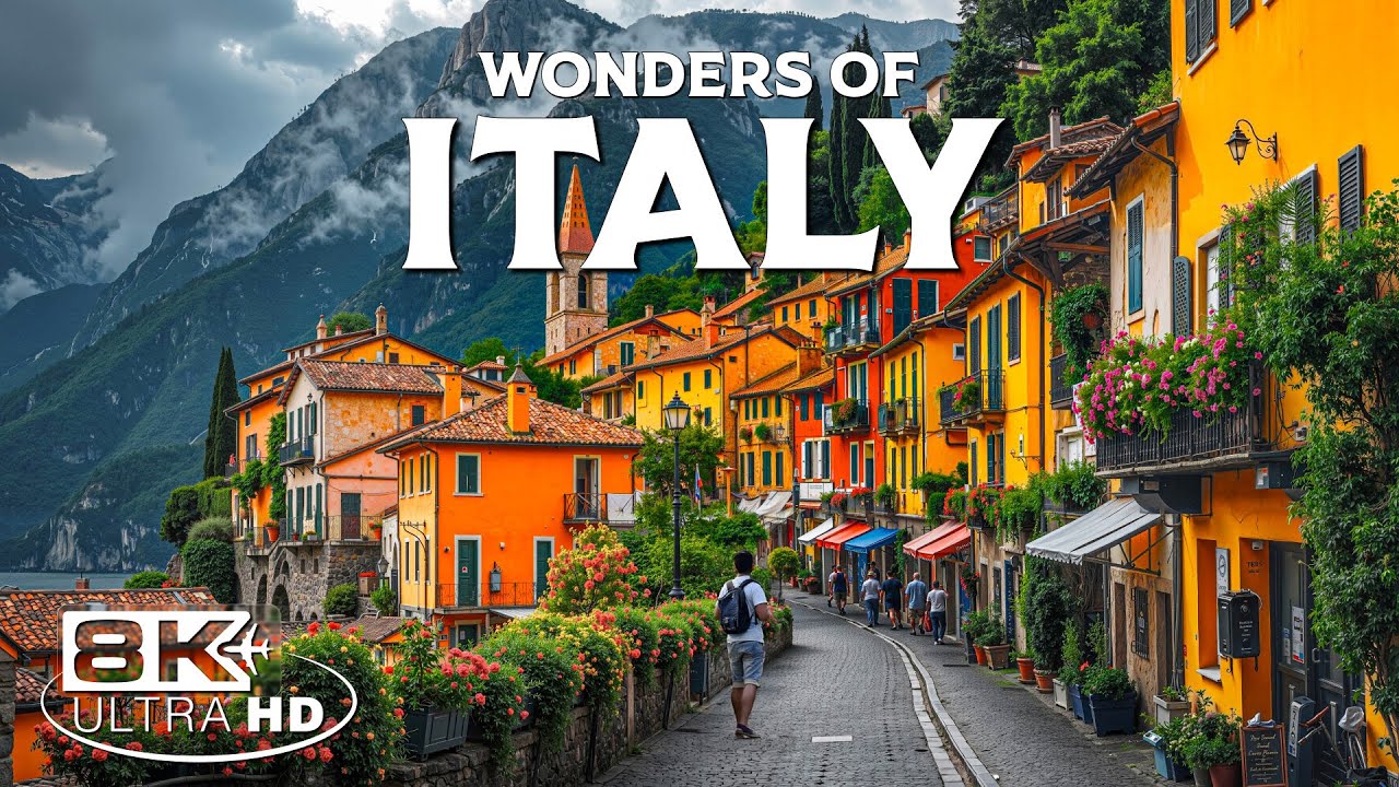 Wonders of Italy | Best Places to Visit for History, Art, Culture & Landscapes | 8K UHD Travel Video