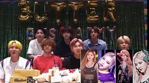 BTS reaction to Blackpink Rosé TikTok Edits 💜