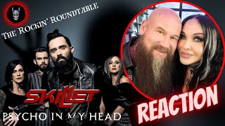 Metal Couple REACTS and REVIEWS - Skillet - Psycho In My Head