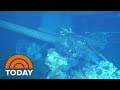 An Exclusive First Look Inside USS Indianapolis Wreckage Underwater | TODAY