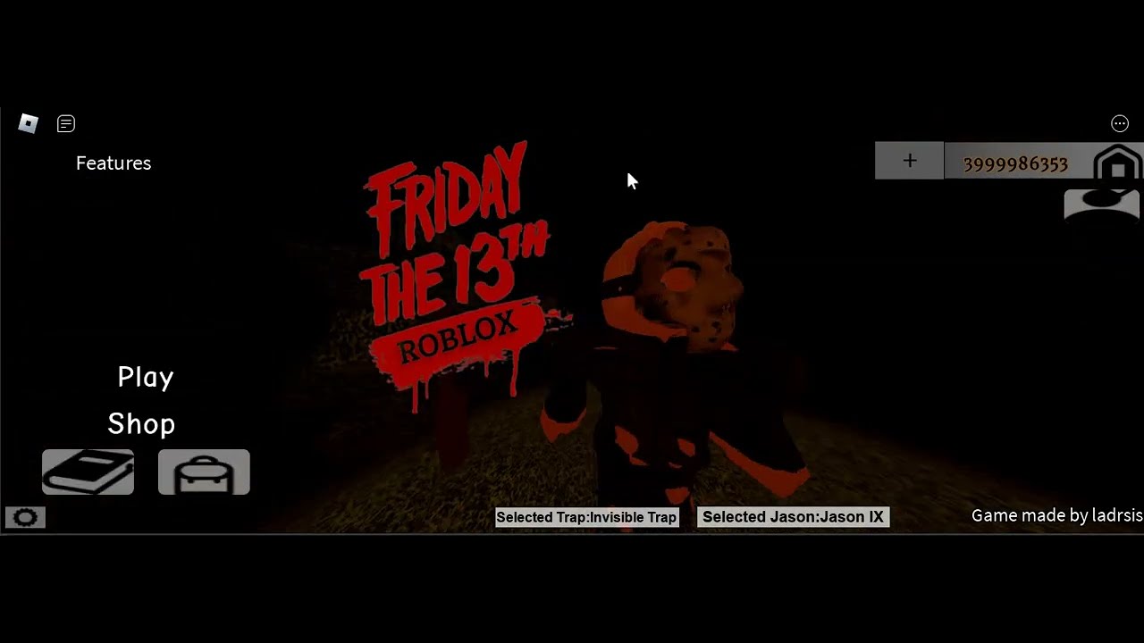 New Menu Friday The 13th Game Roblox YouTube 