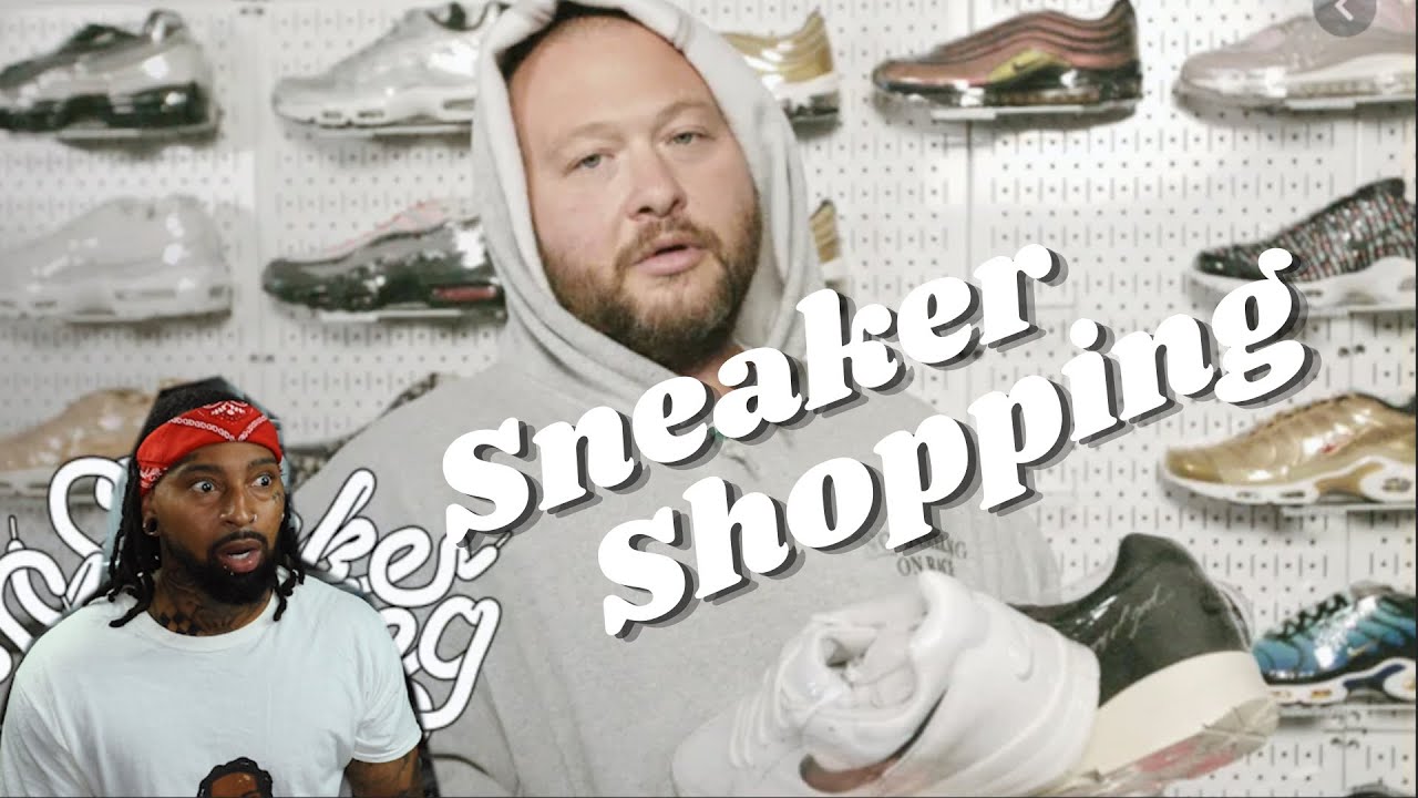 DAD WAVE SHOES WHEN SNEAKER SHOPPING 