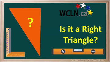 WCLN - Is it a right triangle