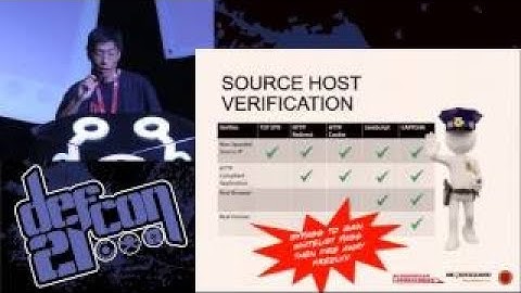 Defcon 21 Kill em All— DDoS Protection Total Annihilation!