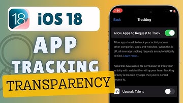 How to Use App Tracking Transparency On iPhone | iOS 18