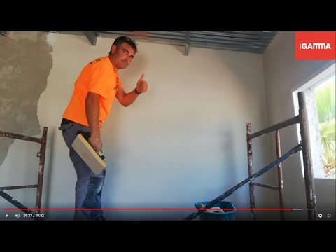 Video: Espesor del enlucido de paredes: capa máxima y mínima. Consumo de yeso