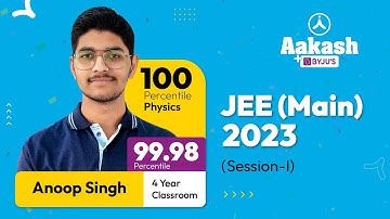 JEE (Main) 2023 - Session 1 Results | Anoop Singh (99.98 Percentile) | Work Hard Daily