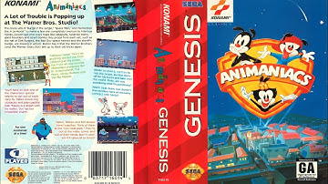 [Practice Stage Intro] Animaniacs (SEGA Mega Drive/Genesis Music) 🎶