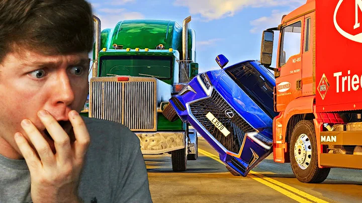 Reacting to SUPER REALISTIC CRASHES! (BeamNG Drive)