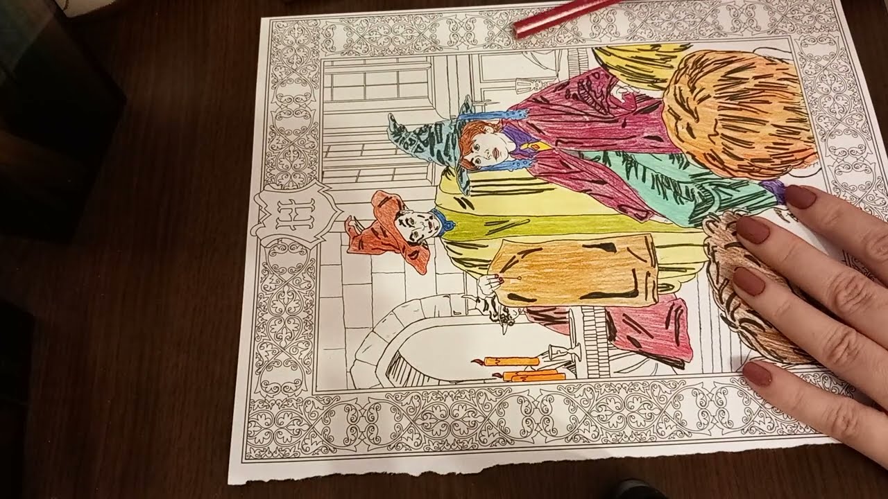 ASMR Harry Potter Coloring Book 3