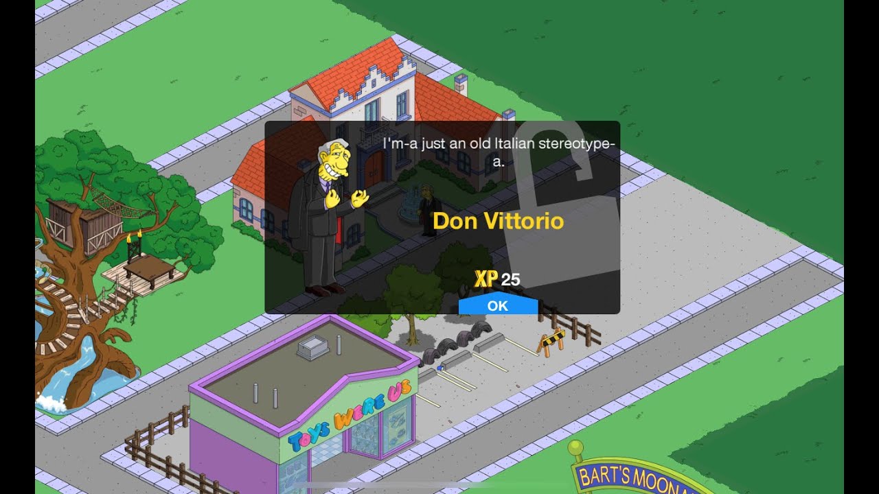The Simpsons: Tapped Out - Rancho Relaxo & Don Vittorio - YouTube