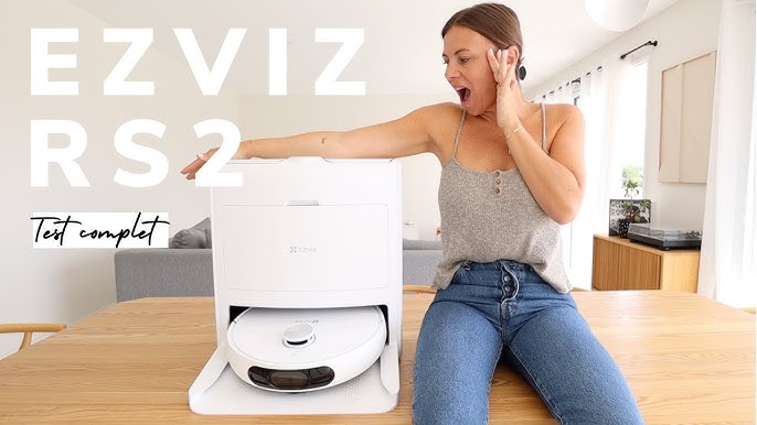 EVIZ RS2 - L'aspirateur robot intelligent 2-en-1 