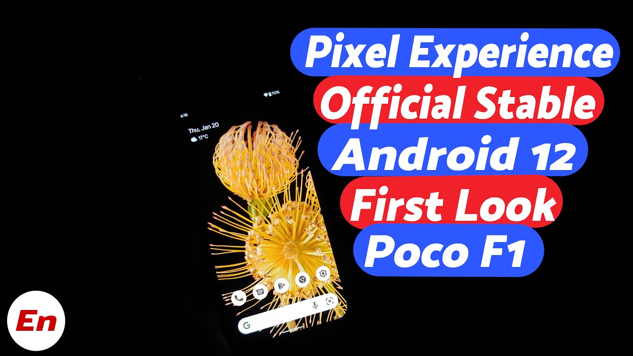 Poco F1 Android 12 | Pixel Experience | Official Stable | First Look ...