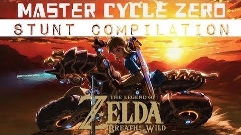 Zelda: Breath of the Wild - Master Cycle Stunts - Part 1
