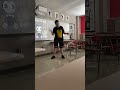brony dances to build our machine in the front of the glass like a complete idiot