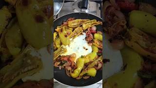 spicy capsicum fry??cookitup95 capsicumfry