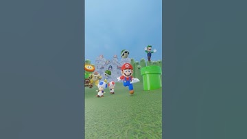Super Mario 64 in Blender #b3d #blender #sm64 #mario #gaming