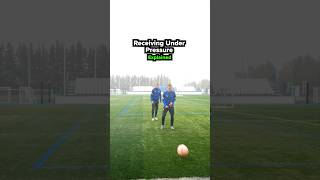 How to Receive The Ball Under Pressure | Explained
