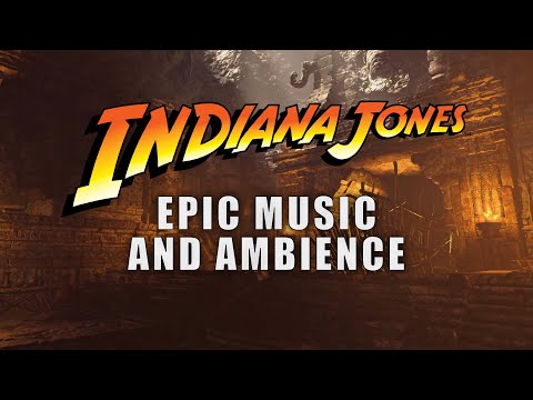 Indiana Jones | Adventurous Ambient Soundscapes with Epic Music from the Film Series, 4 Scenes in 4k