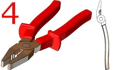 4- Project 19| Pliers 1 |SolidWorks Tutorial : handle bar flip & jaw combine