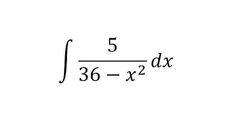 Integration Tables - Basic Integration Involving a^2-u^2