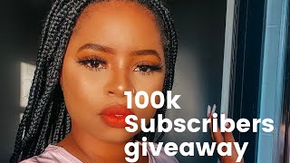 100 000 Subscribers Giveaway💃🏾🎁 | Celebratory Competition Rules | South African YouTuber