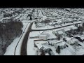 Magnetic Hill Estates 4K DJI Mini 2 Flyover -winter in the neighbourhood Moncton