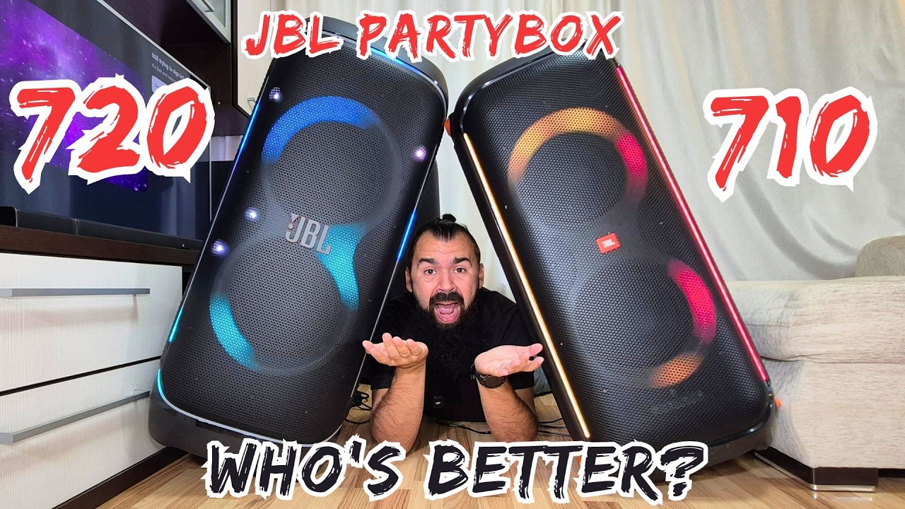 JBL Partybox 720 против JBL Partybox 710: кто лучше?