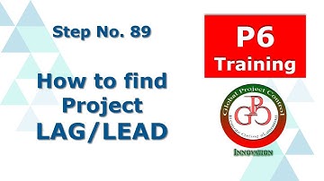 🔴 How to create a Project Lag and Lead Report in Primavera P6?