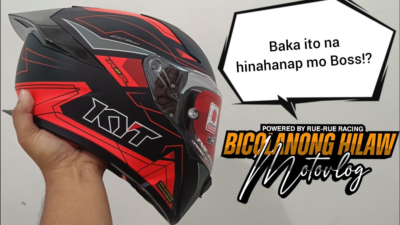 KYT R2R LED MATTE BLACK FULL FACE DUAL VISOR HELMET UNBOXING/PRODUCT ...