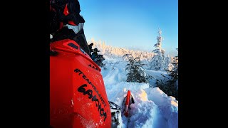 Chic Chocs - Backcountry Snowmobiling TEAM BARNSTORM - First Ride of 2020