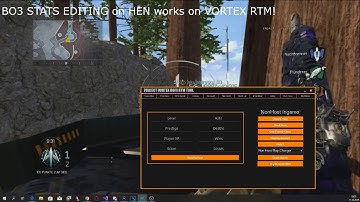 BO3 HEN STATS EDITING WORKING | PROJECT VORTEX RTM