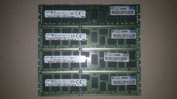REVIEW: SAMSUNG | 8GB 2Rx4 PC3L-10600R DDR3‑1333 ECC REGISTERED | M393B1K70DH0-YH9Q2 | SERVER MEMORY