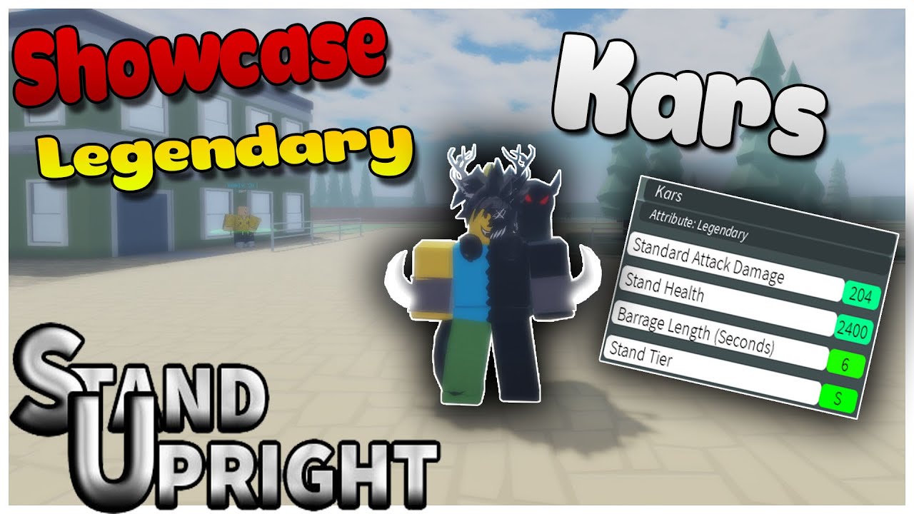 NEW] Stand Upright - REVAMPED SILVER CHARIOT OVA REQUIEM SHOWCASE, Roblox