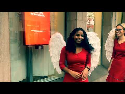 Kontaktlos und ohne PIN: Rote Engel zeigen wie einfach spenden ist